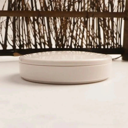 Purilite Select Imitation Porcelain Round Paint Palette with Lid