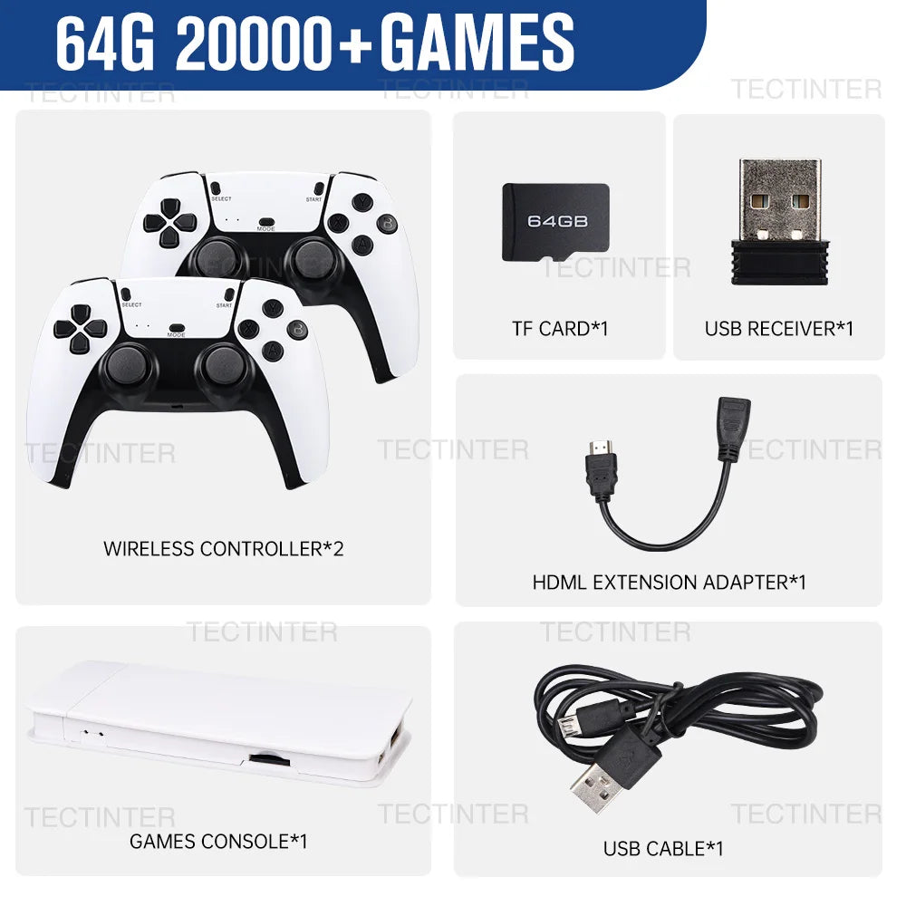 Purilite Select – Retro 4K Wireless Game Console