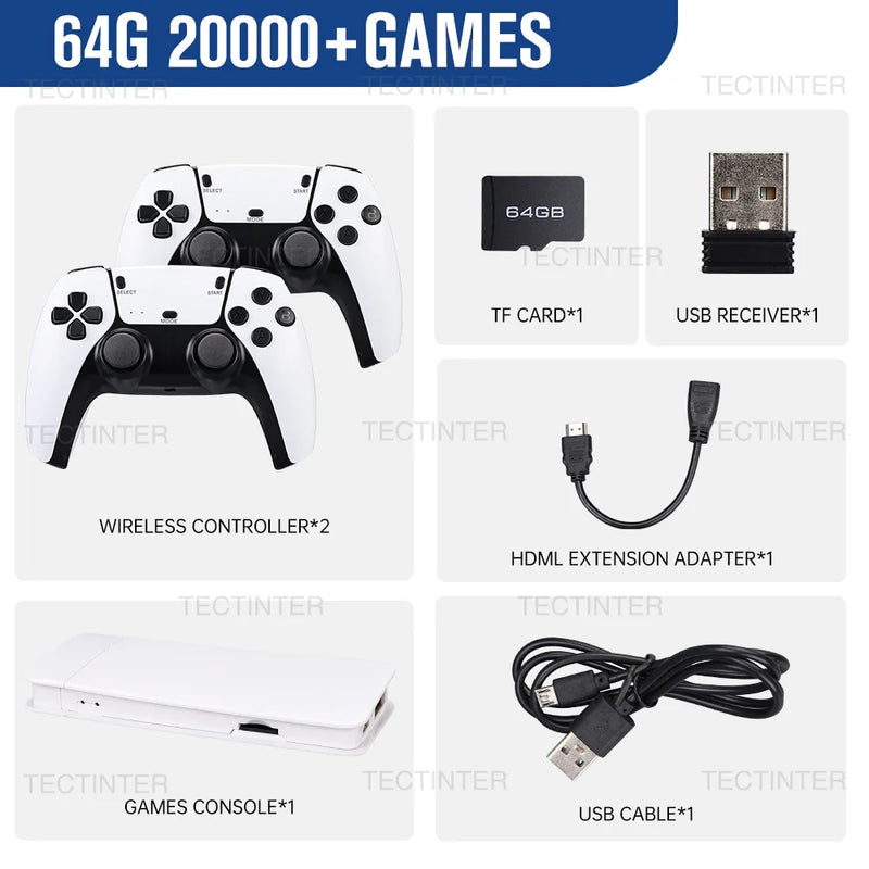 Purilite Select – Retro 4K Wireless Game Console