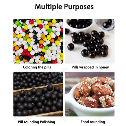 Purilite Select Chocolate Sugar Coating Machine | Commercial Candy Coater | 30cm Roller Dragee Polishing Machine - PuriLite