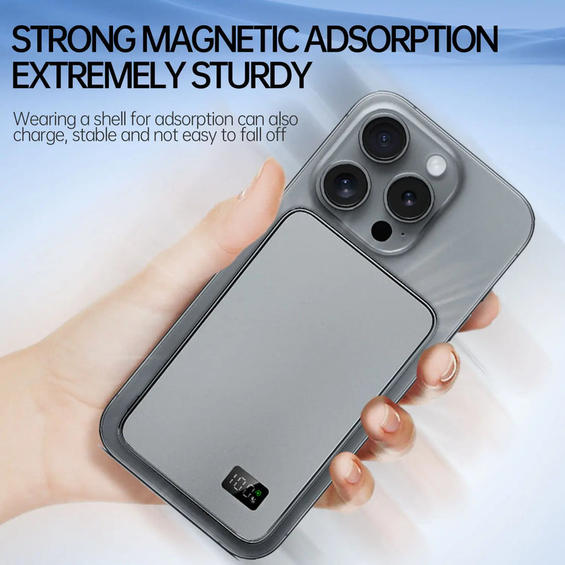 Purilite Select Ultra Thin Magnetic Wireless Power Bank