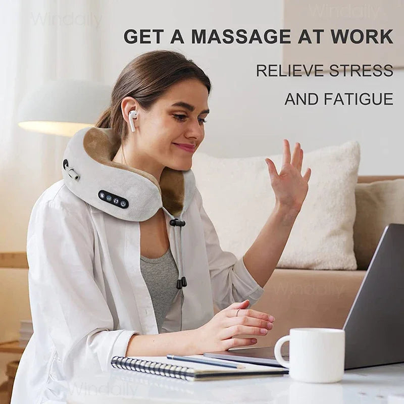 Purilite Select – U-Shaped Neck Massage Pillow