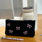 Purilite Select Black Bow Embroidery Pen & Cosmetic Bag