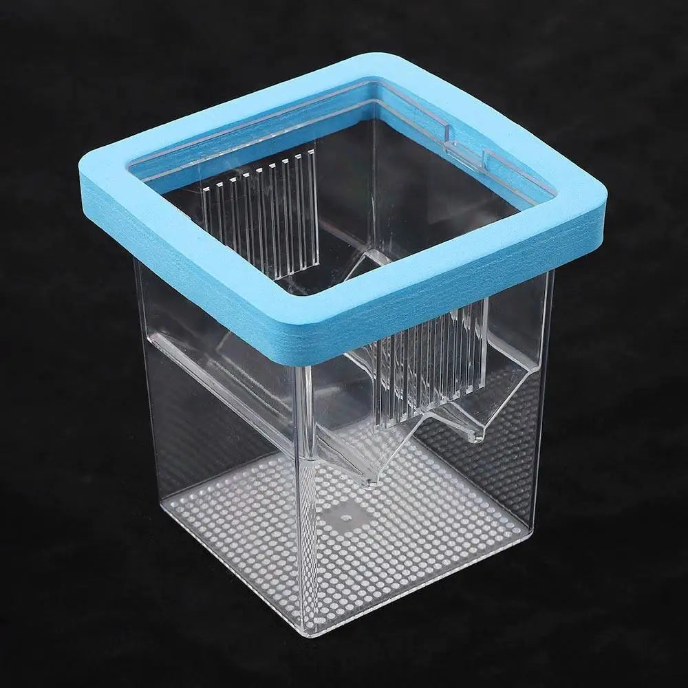 Floating Fish Breeding Isolation Box Aquarium Breeder Feeder Fish Tank Hatchery Incubator Fish Tank Transparent Incubator Box