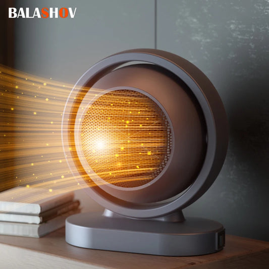 Purilite Select 380W Electric Desktop Fan Heater – Compact Power for Cozy Comfort
