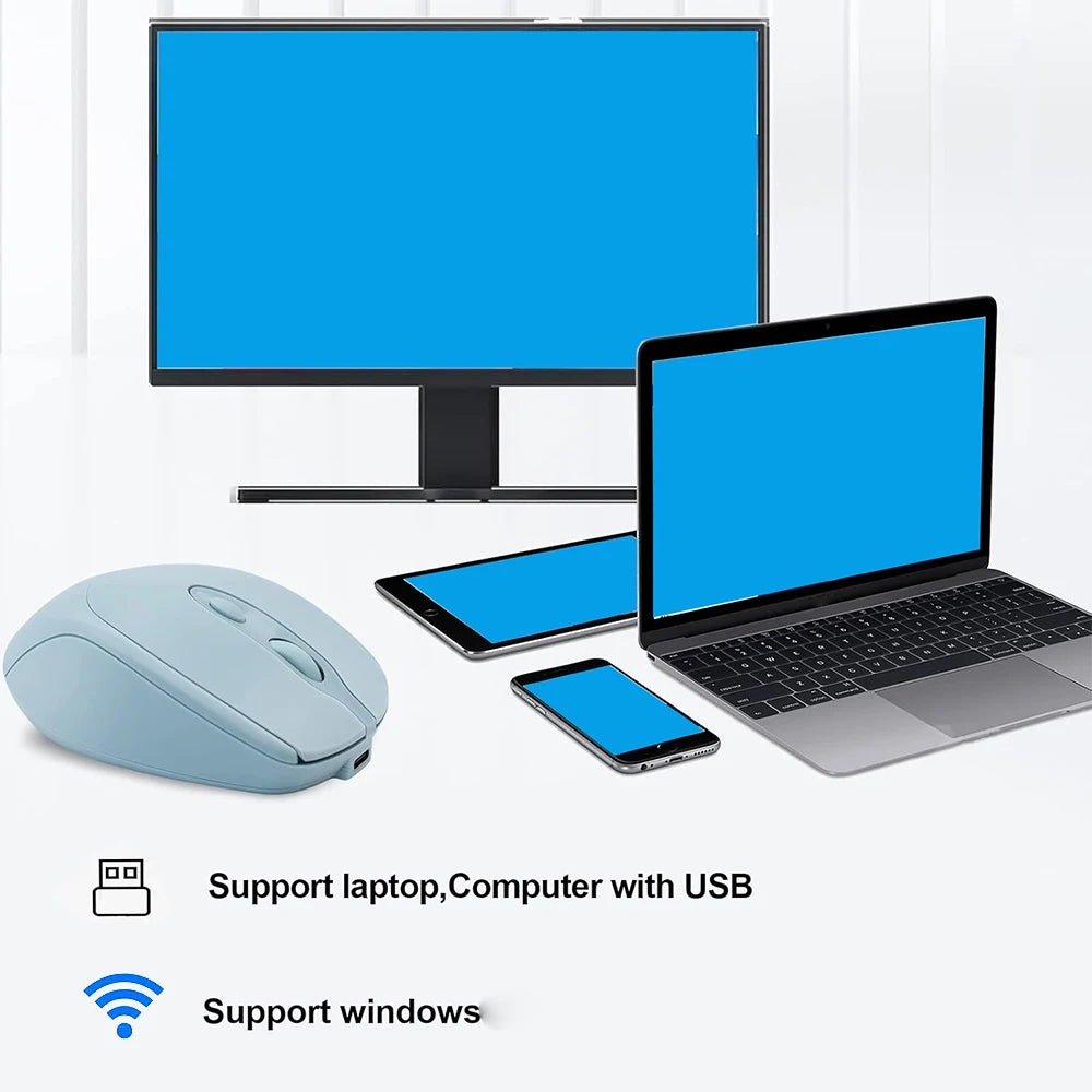 Purilite Select Rechargeable Dual-Mode Wireless Mouse
