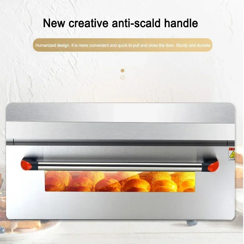 Purilite Select 46L Commercial Electric Baking Oven | 3.2KW High-Power Multifunction Oven | Large Capacity Countertop Oven - PuriLite
