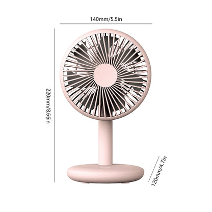 Purilite Select™ Dual-Spray USB Rechargeable Misting Fan