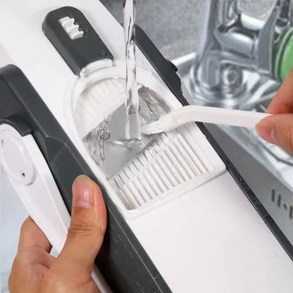 Purilite Select Multifunctional Vegetable Cutting Machine 5-in-1 Manual Food Chopper Slicer Dicer for Kitchen - PuriLite
