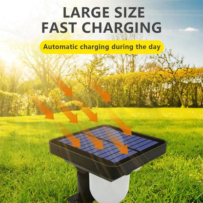 Purilite Select Solar Motion Sensor Landscape Spotlight | Waterproof LED Garden Pathway Light with 3 Lighting Modes for Yard, Patio & Walkway