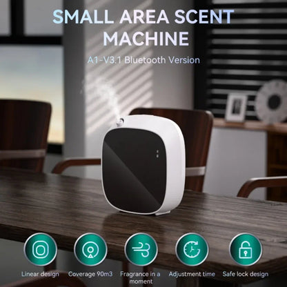 Purilite Select Smart 100 mL Fragrance Oil Diffuser – Battery‑Operated with App Control for Home, Office & Restroom