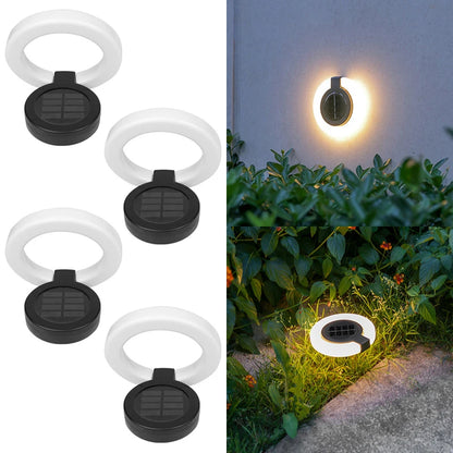 Purilite Select Solar Outdoor LED Landscape Lights Waterproof IP65 Warm White Garden Fence Pathway Buried Lawn Lighting Set