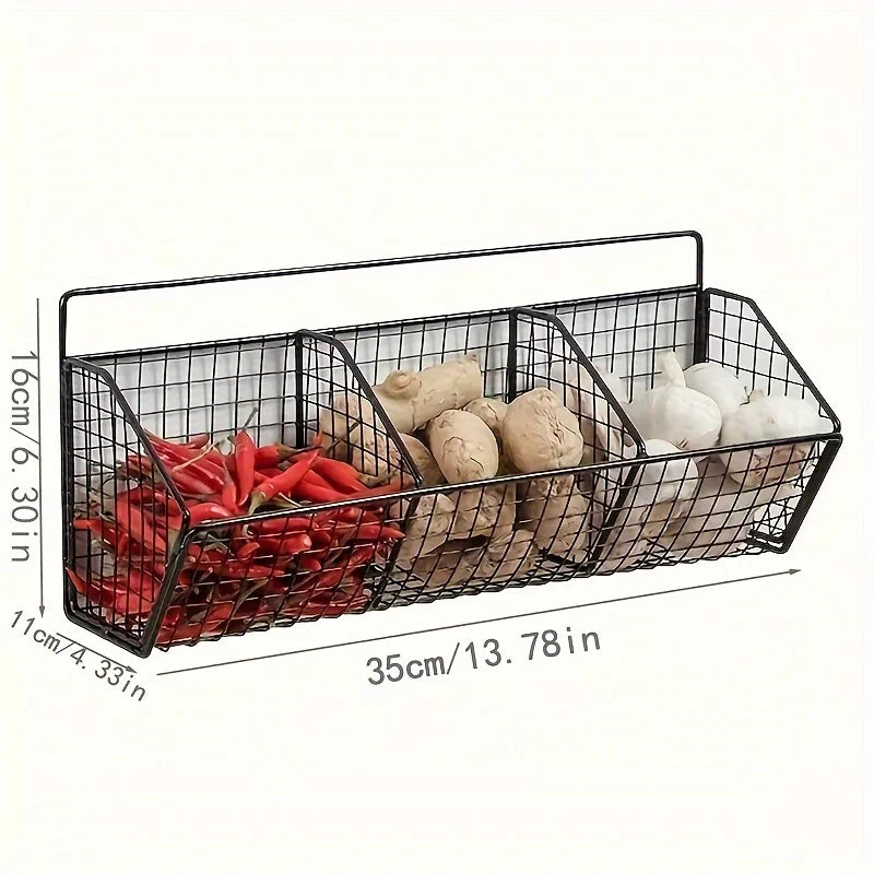 Purilite Select Wall-Mounted Kitchen Storage Basket