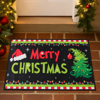 Purilite Select Christmas Welcome Doormat – Festive Outdoor Carpet for Merry Christmas & New Year 2025 Decor