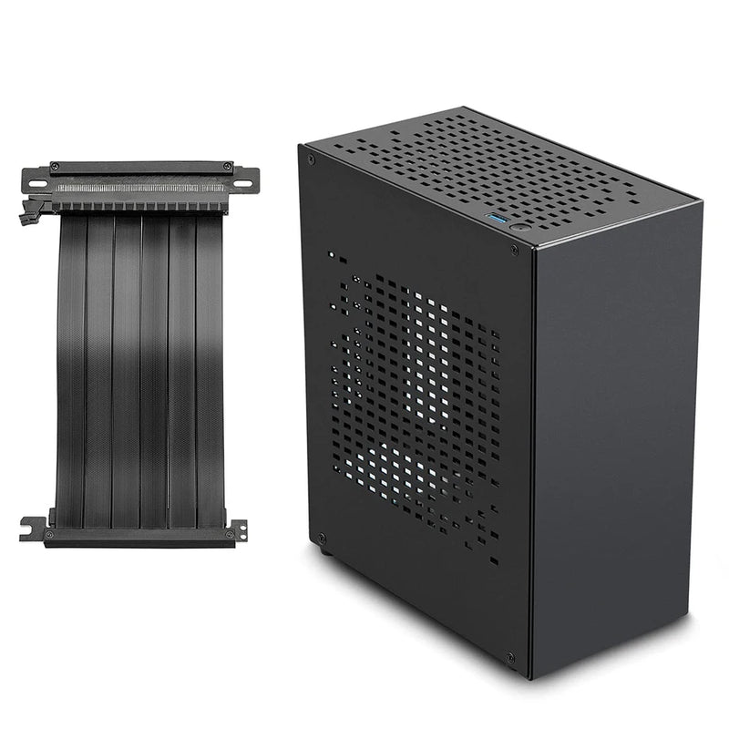 Purilite Select A07 Ultra-Compact Aluminum Mini ITX PC Case with PCIe 3.0 Riser