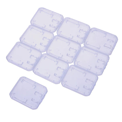 PURILITE SELECT CLEAR PLASTIC MEMORY CARD CASES – PACK OF 10