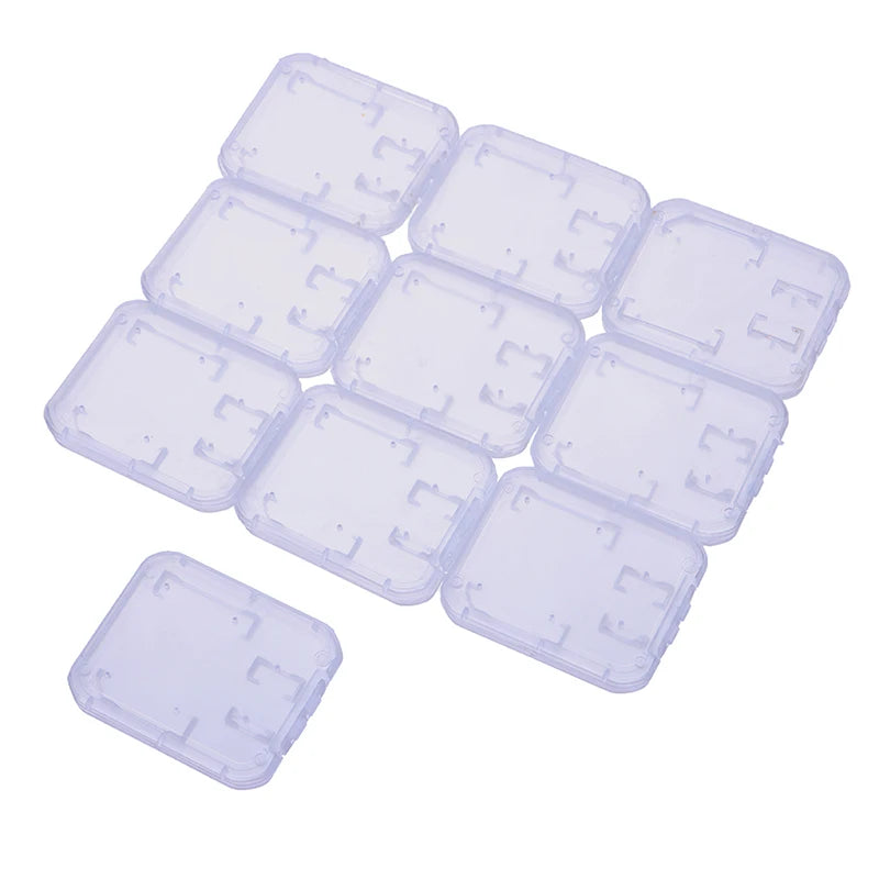 PURILITE SELECT CLEAR PLASTIC MEMORY CARD CASES – PACK OF 10