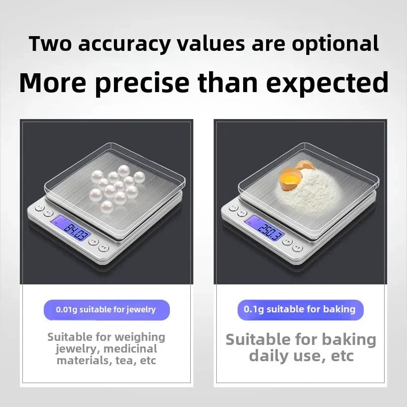 Purilite Select Digital Coffee Scale Electronic Kitchen Food Weighing Scale with Precision Measurement for Baking and Cooking - PuriLite