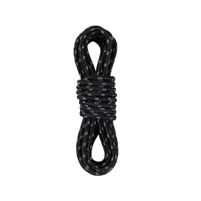 Purilite Select Reflective Paracord Rope | 5M x 5mm Heavy-Duty Camping Tent Guy Line for Tarp, Canopy, Hiking, Survival, Outdoor Emergency and Utility Use