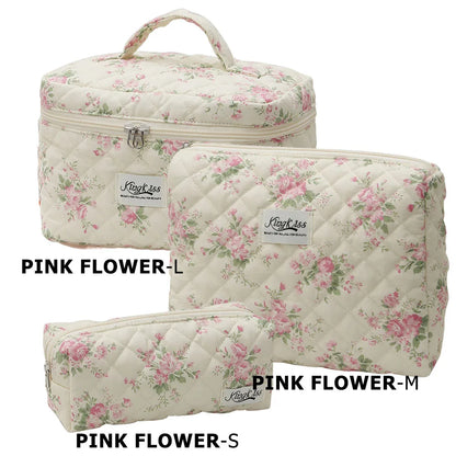 Purilite Select Quilted Cotton Makeup Bag