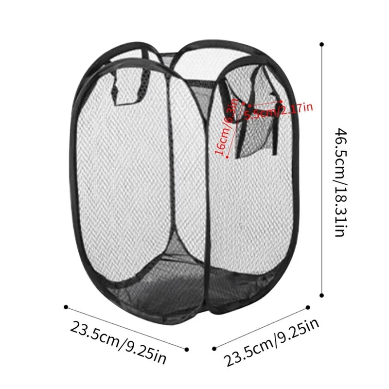 Purilite Select Portable Mesh Pop-Up Laundry Hamper