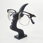 Purilite Select Unique Curved Eyeglass Holder Stand – Secure & Artistic Storage Solution for Desk or Nightstand
