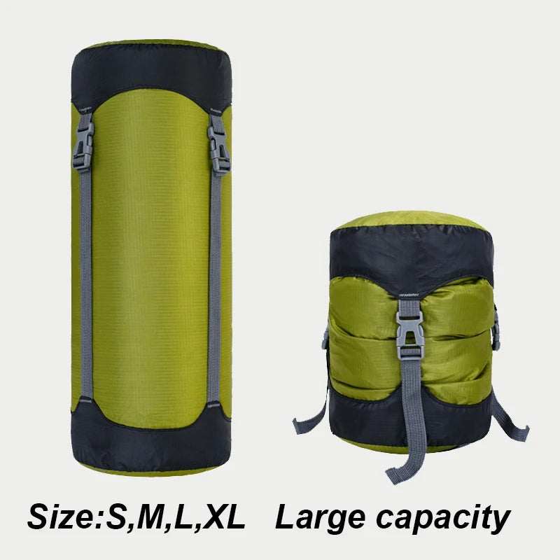 Purilite Select Camping Sleeping Bag Compression Storage Bag | Waterproof Outdoor Gear Organizer for Backpacking, Hiking & Travel