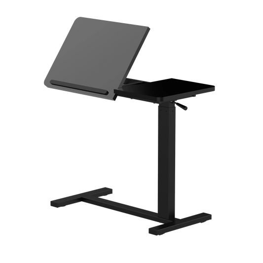 Purilite Select | Small Standing Desk | Adjustable Height | Mobile Laptop Table | Rolling Stand Up Desk | Computer Workstations