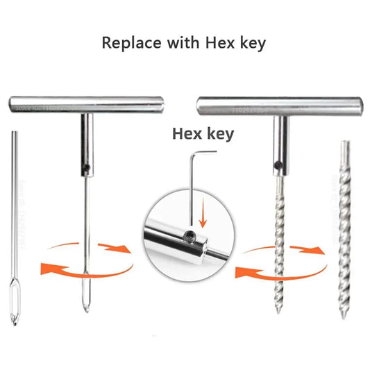 Purilite Select 12-Piece Tyre Repairing Tool Set
