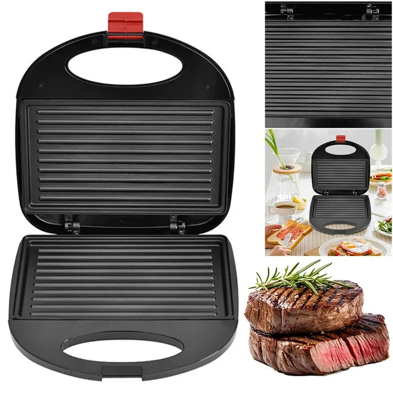 750W Nonstick Electric Waffle Maker Cooking Kitchen Appliances Non-stick Iron Pan Breakfast Waffles Machine Sandwich Maker Press - PuriLite