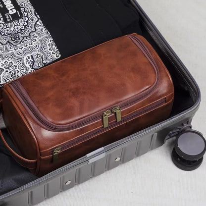 Purilite Select Leather Toiletry Bag
