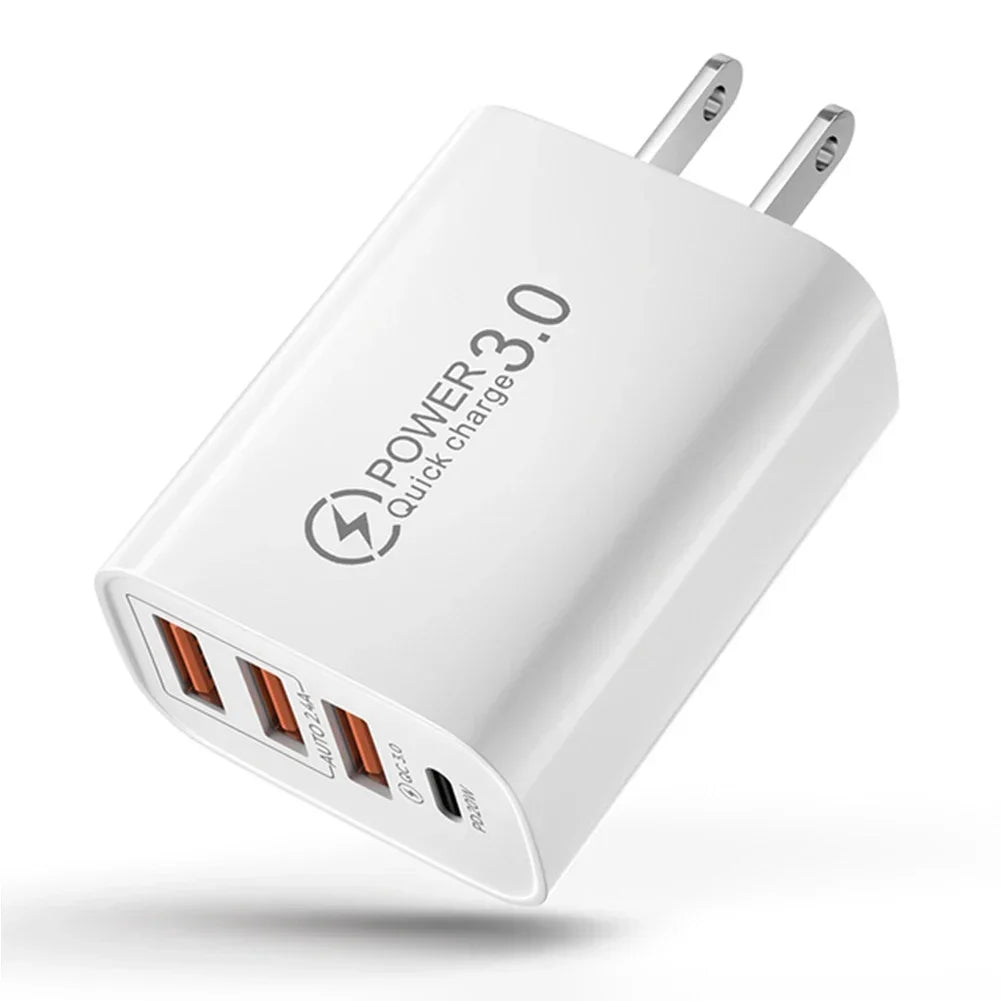 Purilite Select 4-Port 20W Fast Charger