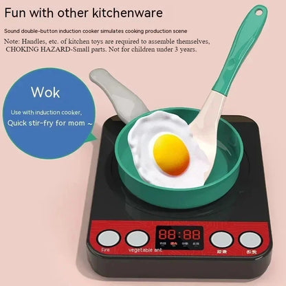 Kids Kitchen Toys Set 92/86/69/59PCS Play Kitchen Accessories Kit with Play Pots Pretend Food Cooking Toy Toddler Girls Boy Gift