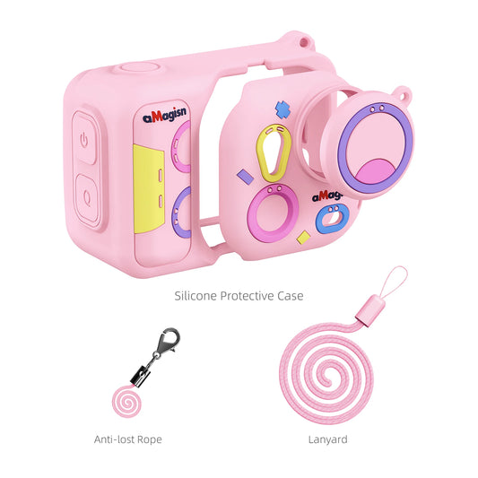 Purilite Select Silicone Protective Case – Anti-Loss Strap Go Ultra Protective Case with Detachable Lens Cap – Full Body  Shockproof Camera Cover