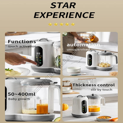 Purilite Select – Multifunctional Baby Food Maker & Warmer