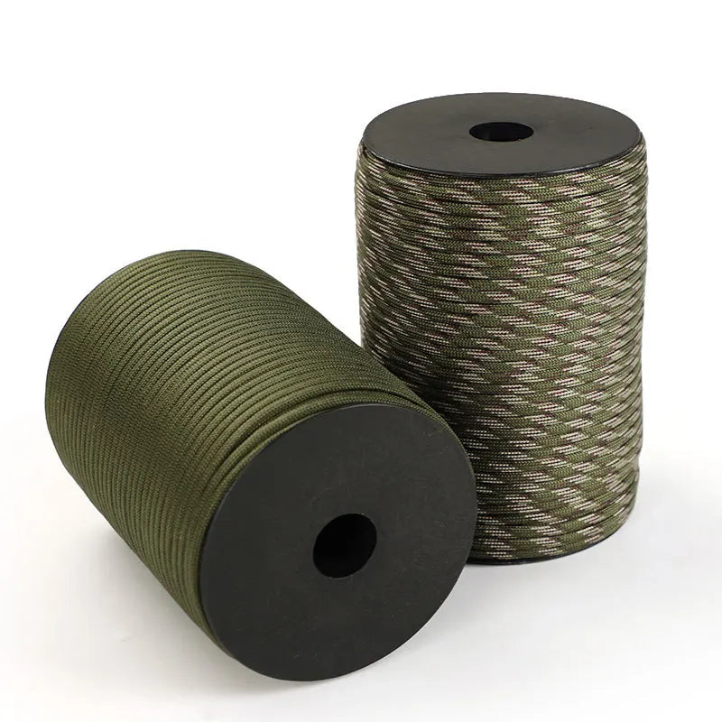 Purilite Select 550 Strength 9-Core Paracord Rope | Heavy Duty Outdoor Camping Survival Utility Cord 30M 50M 100M