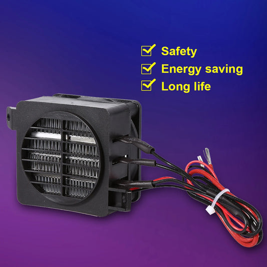 Purilite Select 100W 12V PTC Energy-Saving Air Heater Constant Temperature Heating Element for Cars, DIY Appliances & More