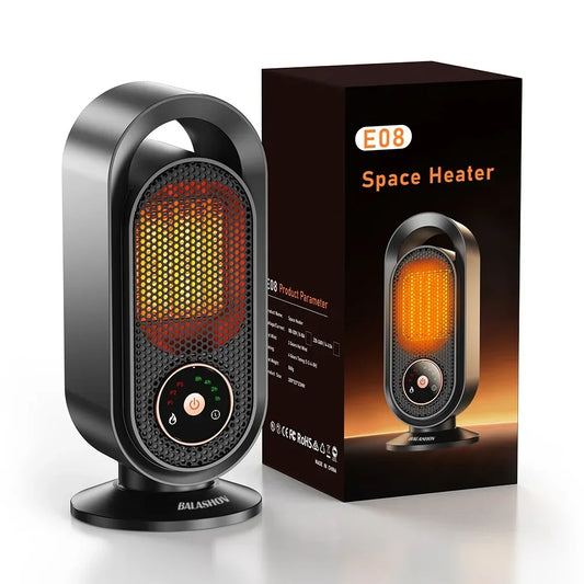 Purilite Select 1000W Portable Electric Heater – Compact & Powerful Warm Air Fan for Home, Office, Hand & Foot Warming