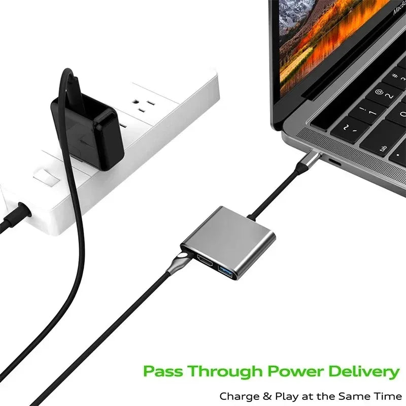 Purilite Select 3-in-1 USB-C Hub