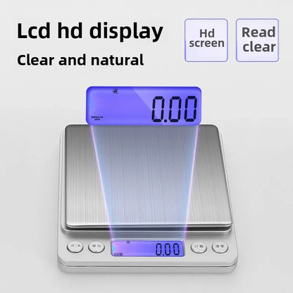 Purilite Select Digital Coffee Scale Electronic Kitchen Food Weighing Scale with Precision Measurement for Baking and Cooking - PuriLite