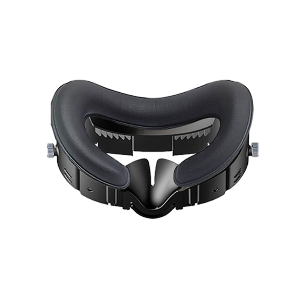 Purilite Select Adjustable VR Facial Interface & Face Pad Cushion – PU Leather Foam Replacement Bracket for Quest 3 Headset – Comfortable Fit & Sweat-Resistant Design