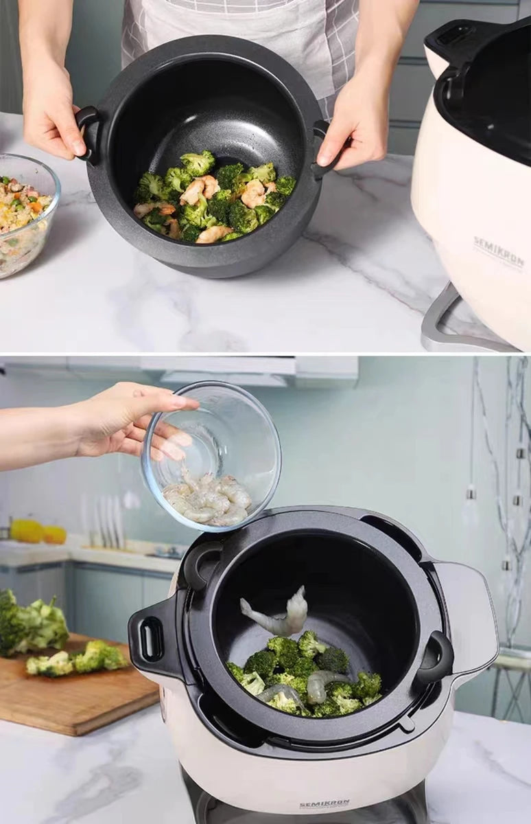 Purilite Select | Small Fully Automatic Cooking Machine | Intelligent Cooking Machine | Automatic Stir Fry Machine | Household and Hotel Use - PuriLite