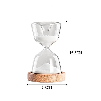 Purilite Select Luminous Hourglass - 15 Minute Hourglass - Remote Control Hourglass - LED Hourglass Night Light