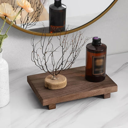 Purilite Select Wooden Tray Pedestal Stand
