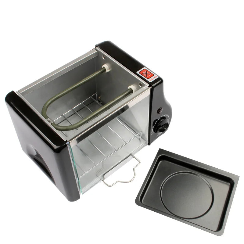 Purilite Select Mini Electric Breakfast Oven 1.5L – Compact Countertop Baking, Toasting & Frying Machine with 15-Minute Timer, 220V - PuriLite