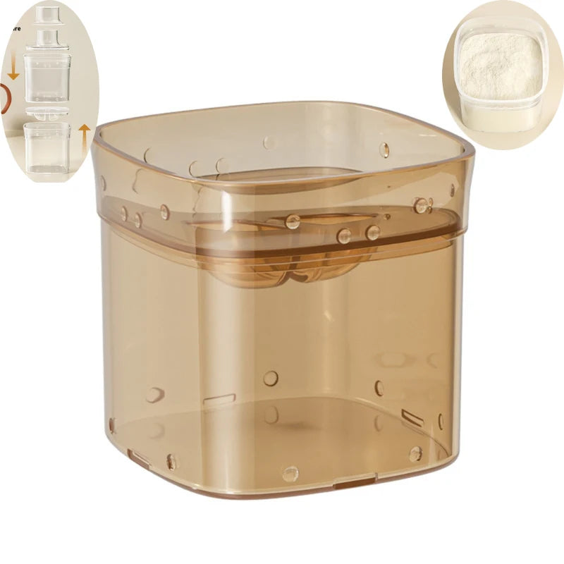 Purilite Select 4-Compartment Baby Food & Milk Powder Storage Box
