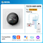 WiFi Smart Knob Thermostat For Water Gas Boiler Electric Heating Temperature Controller Works With Tuya Alexa Google Home