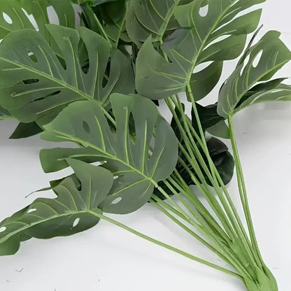 Purilite Select Artificial Monstera Tree 60–112CM Indoor Decorative Plant – Realistic Tropical Palm Leaves for Home, Office, and Garden Decor - PuriLite
