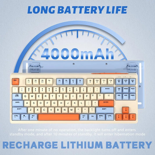 Purilite Select M87 Wireless Dual-Mode 87-Key Keyboard