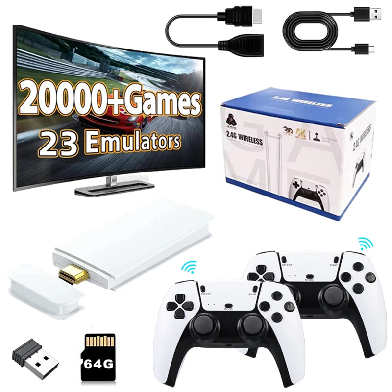 Purilite Select – Retro 4K Wireless Game Console